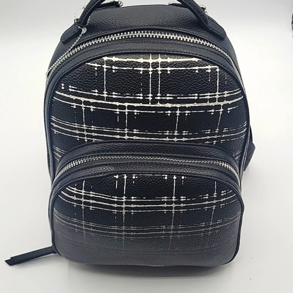 CALVIN KLEIN NWT Estelle Novelty Black & White Backpack